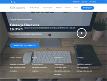 Tablet Screenshot of crown.org.pl