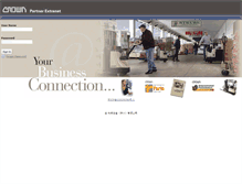 Tablet Screenshot of partner.crown.com